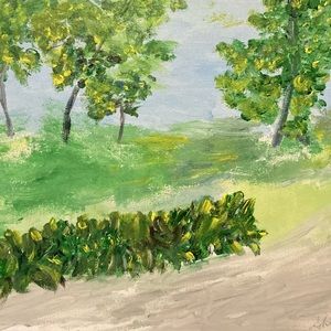 Original acrylic painting.